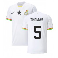 Fotbalové Dres Ghana Thomas Partey #5 Domácí MS 2022 Krátký Rukáv